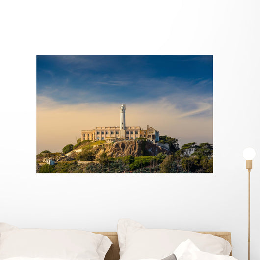 Alcatraz Island in San Francisco Wall Mural