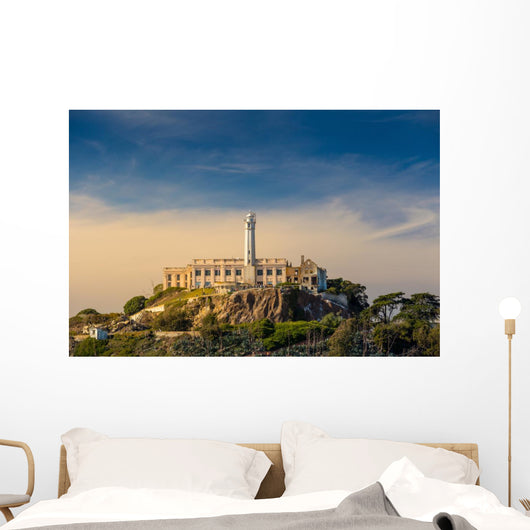 Alcatraz Island in San Francisco Wall Mural