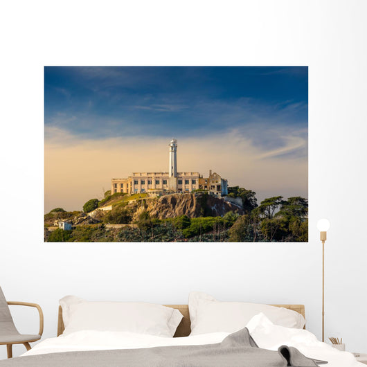 Alcatraz Island in San Francisco Wall Mural
