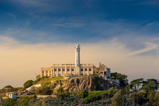 Alcatraz Island in San Francisco Wall Mural