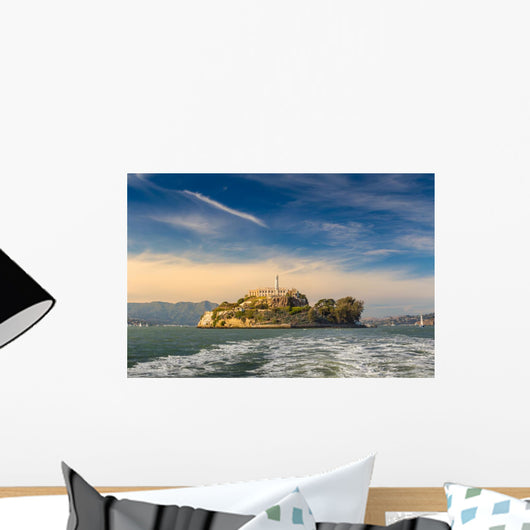 Alcatraz Island in San Francisco Wall Mural