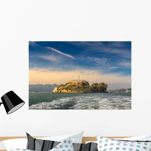 Alcatraz Island in San Francisco Wall Mural