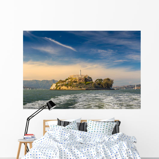 Alcatraz Island in San Francisco Wall Mural