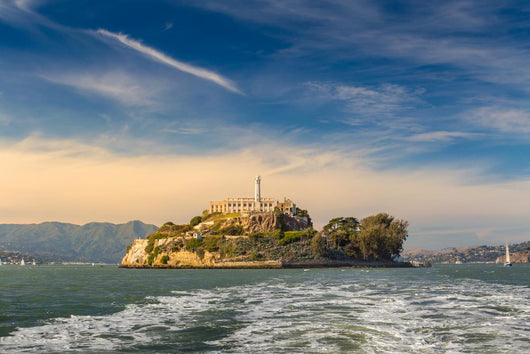 Alcatraz Island in San Francisco Wall Mural