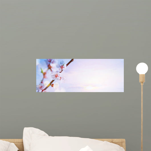 Art Spring Flowers Blossom Wall Decal