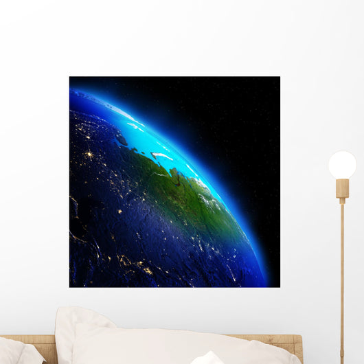World Geography Wall Decal