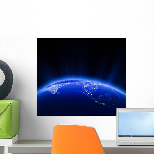 South East Asia City Wall Decal