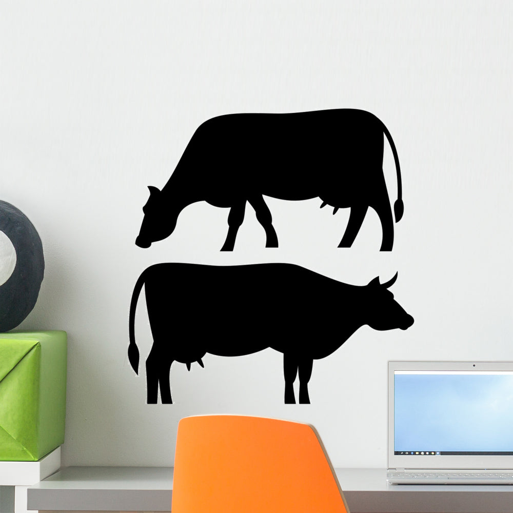 Cow Wall Stickers Wall Decal Wallmonkeys