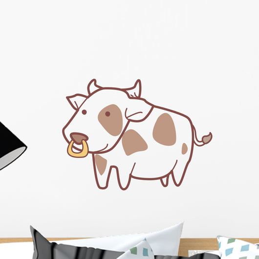 Ranch Cow Wall Decal