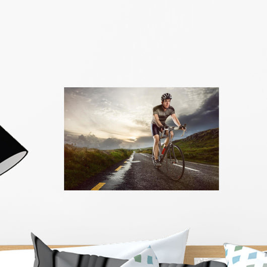 Racing Bike Wall Decal