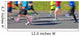 Sportler Beim Wettlauf Wall Decal