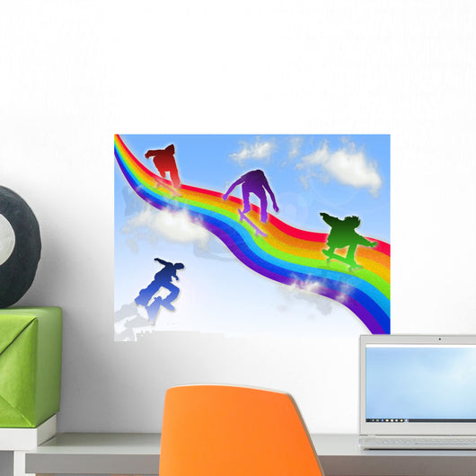 Rainbow2 Wall Decal
