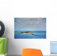 Astonishing Islet with Lighthouse Wall Decal
