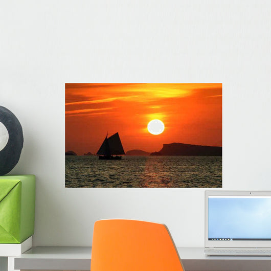 Ibiza Cafe Del Mar Wall Decal