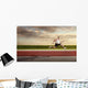 Funny Overweight Man Speeding Wall Decal