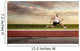 Funny Overweight Man Speeding Wall Decal