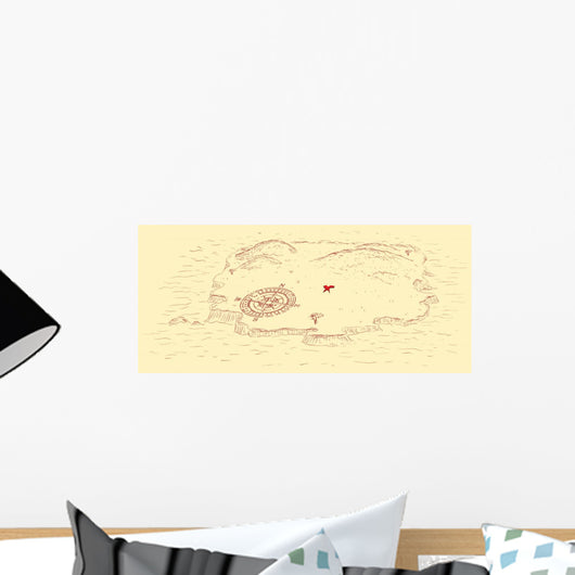 Treasure Island Wall Decal