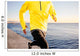 Running Man Male Runner Wall Decal