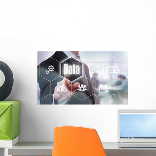 Data Concept Wall Decal