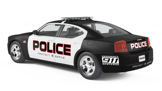 Police car Wall Decal