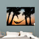 Woman Hammock Beach Wall Decal