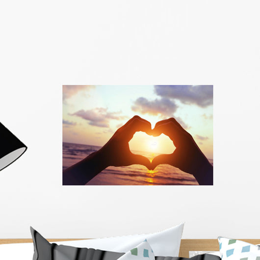 Love Beach Wall Decal