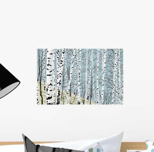 Birchwood Spring Wall Decal