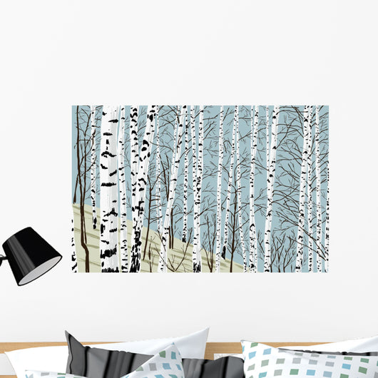 Birchwood Spring Wall Decal
