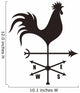 Weather Vane Wall Decal