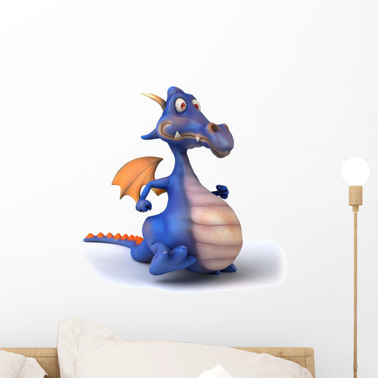 Fun Dragon Wall Decal