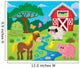 Barnyard Farm Scene Wall Decal