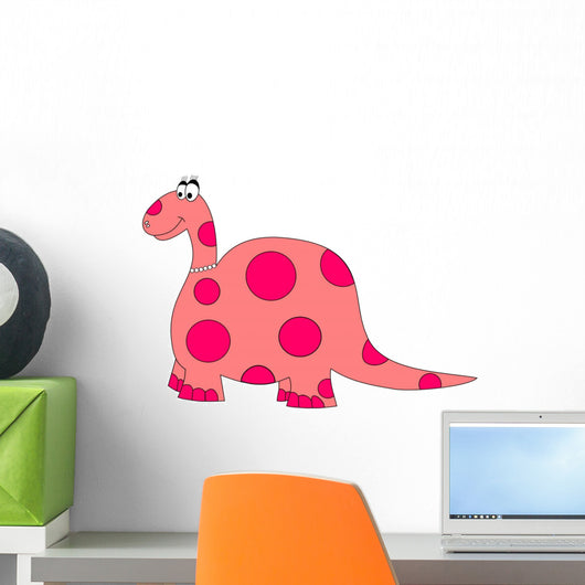 Dinosaur Miss Wall Decal