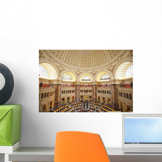 Library Congress Building Washington Wall Decal