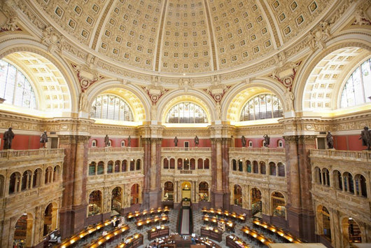 Library Congress Building Washington Wall Decal