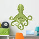 Green Octopus Wall Decal