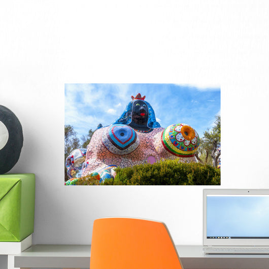 Statua Del Giardino Dei Wall Decal