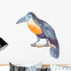 Watercolor Tropical Bird Wall Decal