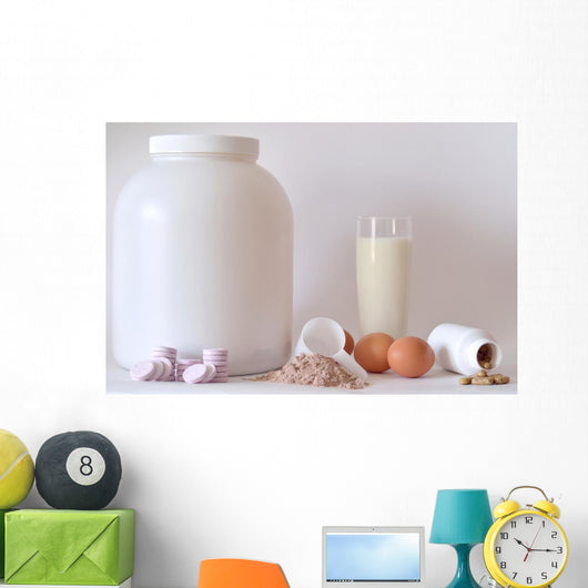 Big Jar Protein Powder Wall Decal