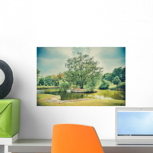 Little Green Isle Park Wall Decal