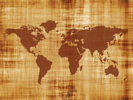 Old World Map Wall Decal