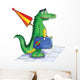 Crocodile Suitcase Wall Decal