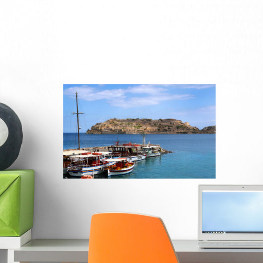 Spinalonga Kreta Wall Decal