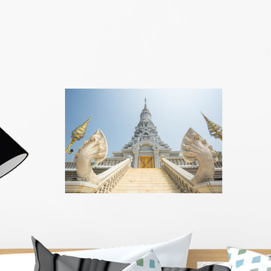 Oudong Stupa Contains Relics Wall Decal