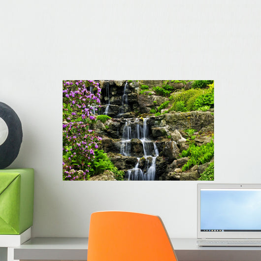 Cascading Waterfall Wall Decal