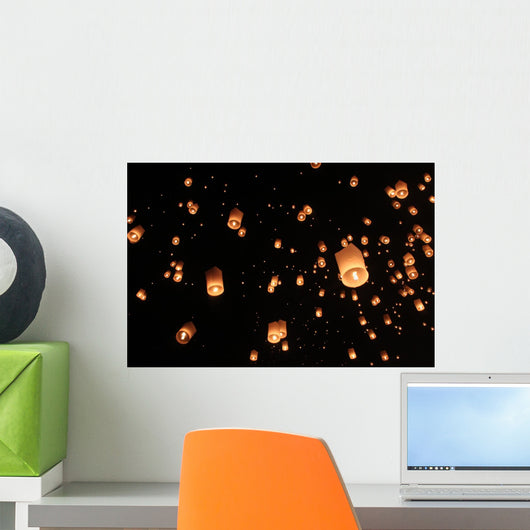 Loi Krathong Wall Decal