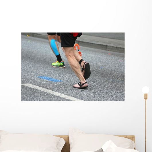 Laufsandalen Wall Decal