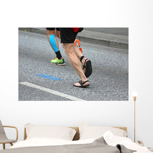 Laufsandalen Wall Decal