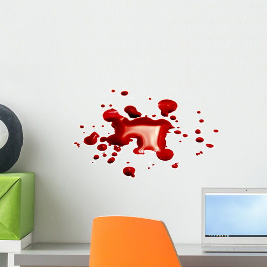 Blood Stains Wall Decal