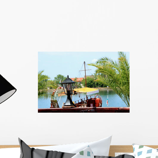 Lantern Shore Sea Wall Decal