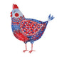 Watercolor Chicken Wall Decal